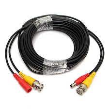 20m Power & Video Camera Cable - Black